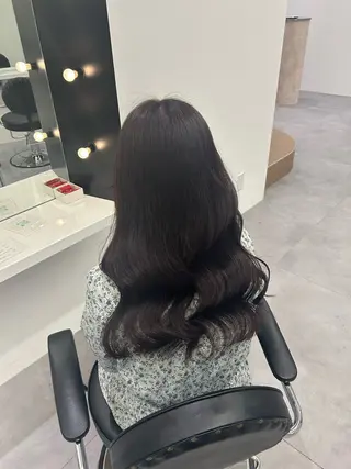 ロング カラー kanon♡ 暖色カラー‎🤍のヘアスタイル