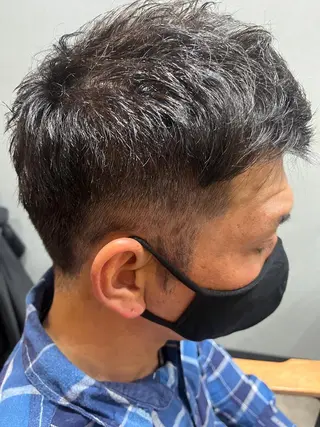ショート カラー パーマ ヘアアレンジ メンズ キッズ ネイル マツエク・マツパ アイブロウ 久木原 ゆりのヘアスタイル
