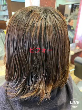 ショート カラー 織田 英之のヘアスタイル