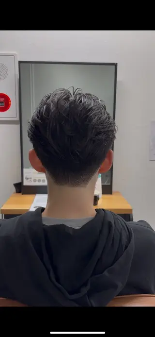パーマ メンズ 海外風パーマ カラー特化園田　楓莉のヘアスタイル