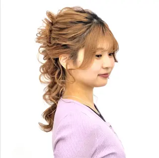 ヘアアレンジ 🦋ワンカラー🦋 ひろこ/亀戸 錦糸町のヘアスタイル
