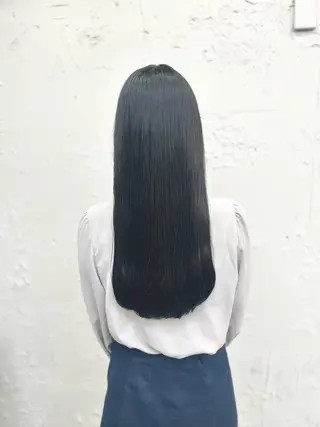 ロング パーマ 縮毛矯正✨ストカール ✨髪質改善✨山下のヘアスタイル
