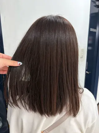 セミロング ネイル🍥カラー / ネモトコハルのヘアスタイル