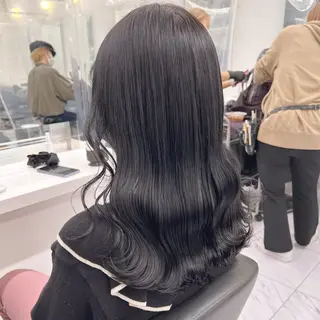 セミロング カラー 韓国風ベージュ🤎 赤みなし🌿横浜🤎のヘアスタイル