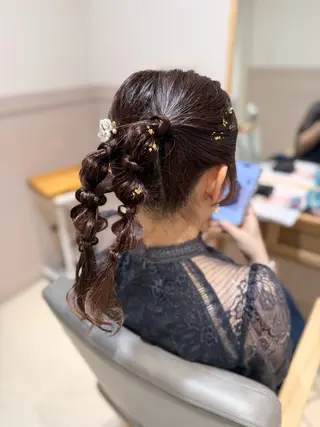 ヘアアレンジ パーマモデル 募集中🦢渡邉のヘアスタイル