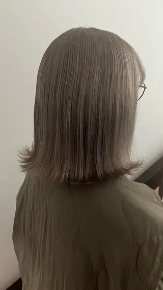 カラー センターパート/カラ ーメッシュ📍ユリのヘアスタイル