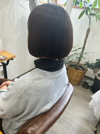 ショート ブリーチなしベージュ /ヘアセット/ミユのヘアスタイル