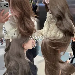 ロング ‎🤍透明感カラー‎ ‎🤍chiiのヘアスタイル