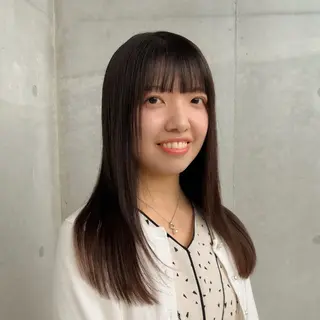 ロング ツヤ髪♡ 佐取歩のヘアスタイル