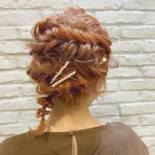 ミディアム カラー 大平 美沙のヘアスタイル