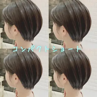 ショート カラー 大人女性ショート専門 tomodaのヘアスタイル