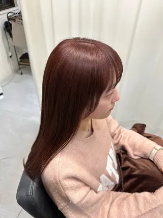 カラー jiji /北四番丁 押切瑠奈のヘアスタイル