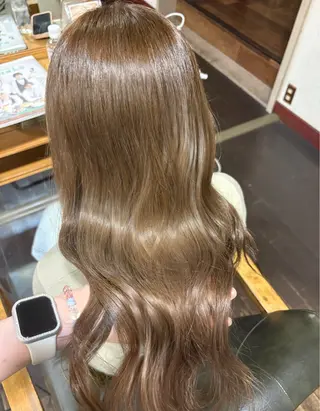 カラー レナ🧸🤎 アメリシュシュのヘアスタイル