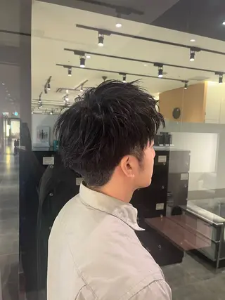 メンズ ブリーチ/ メンズ/ツバキのヘアスタイル