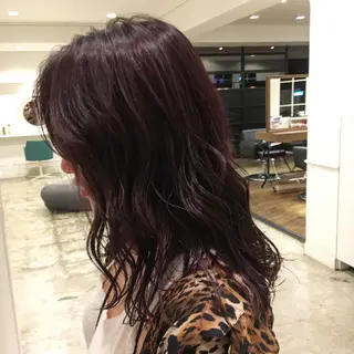 ロング カラー 相川 愛実のヘアスタイル
