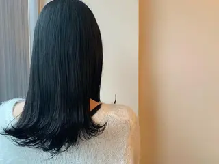 ロング カラー ボブウルフ/ボブ Satsuki【名駅のヘアスタイル