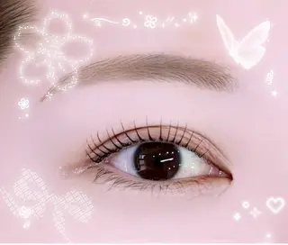 マツエク・マツパ 韓国まつ毛🎀/美眉 𝐑𝐈𝐊𝐎🤍のマツエク・マツパデザイン