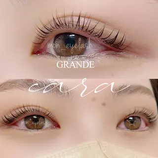 マツエク・マツパ アイブロウ GRANDEcara 栄 Miki🍀のマツエク・マツパデザイン