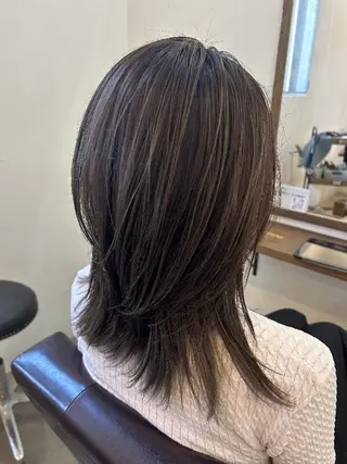 ロング LEASH 北原のヘアスタイル