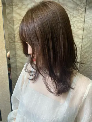 ロング カラー 地毛風艶カラー🌿 喜多夏海のヘアスタイル