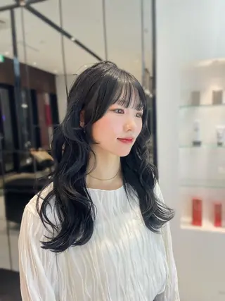 ロング 【韓国❤️海外ヘア】 AYAKAのヘアスタイル