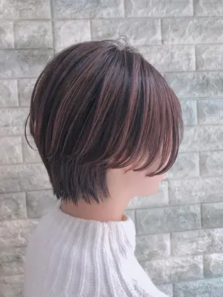 ショート カラー 艶髪 ♡Tomiyaのヘアスタイル