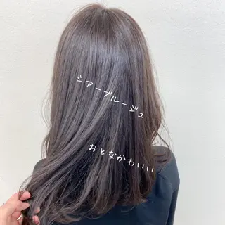 セミロング カラー 赤み消しカラー 🍀JUNKIのヘアスタイル