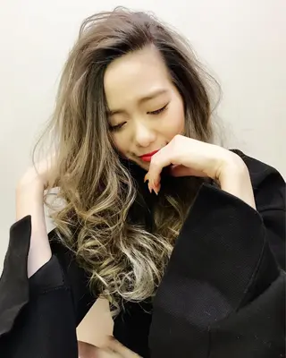 ロング カラー 吉川 宙翔のヘアスタイル