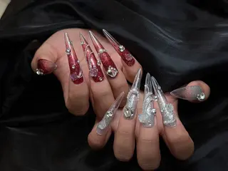 ロング トゥー フエンのネイルデザイン