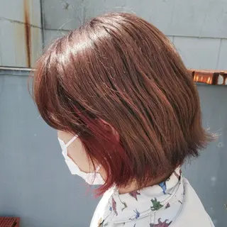 ショート カラー たき あいみのヘアスタイル