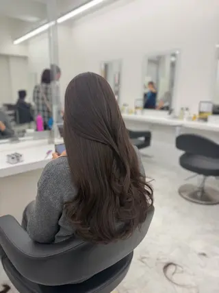 ロング カラー 🤍レイヤー/顔周り /hirari🤍のヘアスタイル