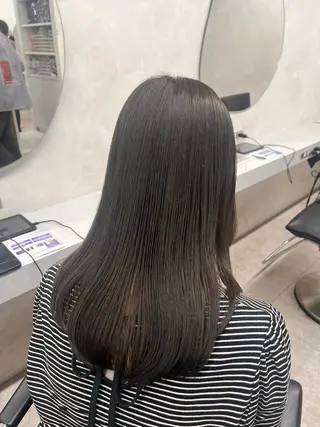 ミディアム 大宮レイヤーカット× 透明感カラー rioのヘアスタイル