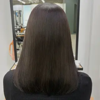 ミディアム カラー ここね/透明感 カラー/ナチュラルのヘアスタイル
