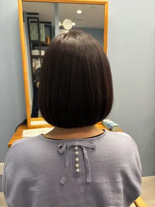 ショート カラー つばた みゆ🦋のヘアスタイル
