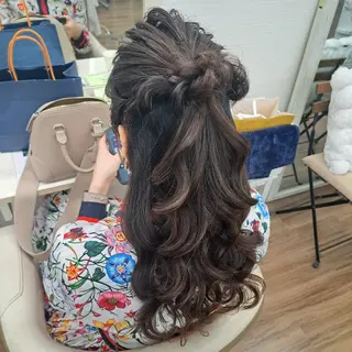 ヘアアレンジ GLOSS心斎橋🌹 はるなのヘアスタイル