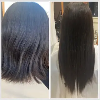 ミディアム エクステブリーチ矯正 griFFicaのヘアスタイル