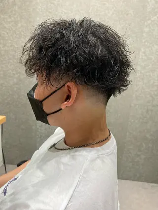 パーマ メンズ メンズ特化美容師 大野彩芽の眉毛・アイブロウイメージ