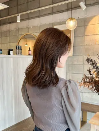 セミロング 椎葉 みはるのヘアスタイル