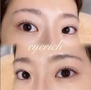 マツエク・マツパ 無料✨eyerich 立川のマツエク・マツパデザイン