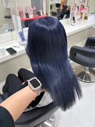 ロング カラー ヘアアレンジ 💟RINNA 艶カラー💟のヘアスタイル