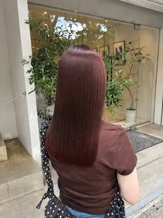 ロング 崎久保 優菜のヘアスタイル
