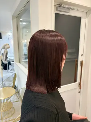 ミディアム 加賀谷 乙葉のヘアスタイル