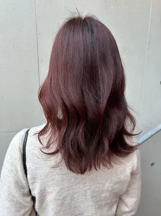 ミディアム 森山 佳小里/カラー /似合わせカットのヘアスタイル