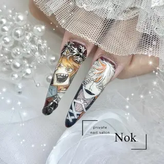 ネイル 池袋痛ネイル Nok. 渡辺のネイルデザイン