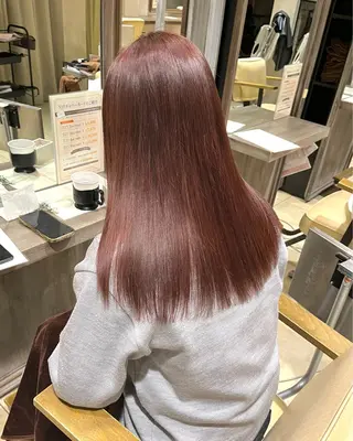 セミロング カラー 高槻No.1🇰🇷 韓国ヘア 橋口陽太のヘアスタイル