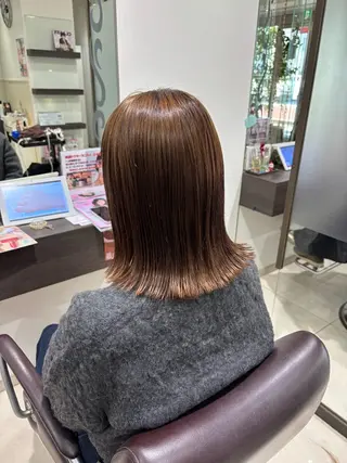 ミディアム 川村 百々華のヘアスタイル