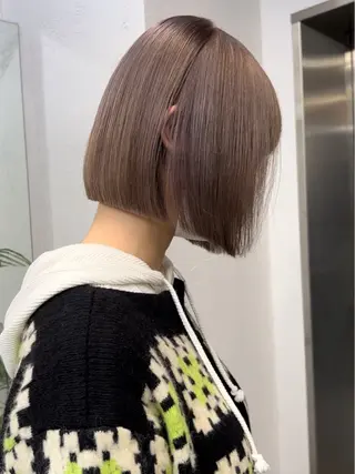 ショート カラー マナ /透明感カラー🩰のヘアスタイル
