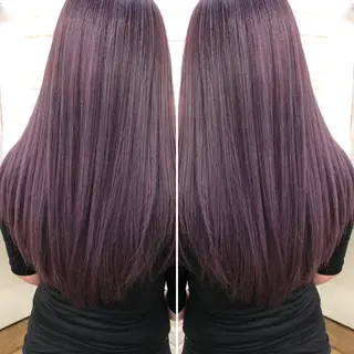 ロング カラー famille ファミーユのヘアスタイル