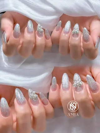 セミロング 🌟AMIA BEAUTY🌟のネイルデザイン
