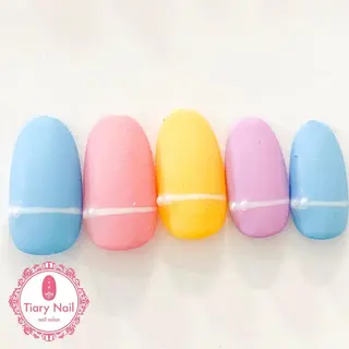 ネイル tiarynail K K🐼のネイルデザイン